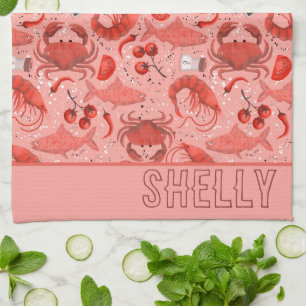 Linge De Cuisine Fruits de mer spectaculaires