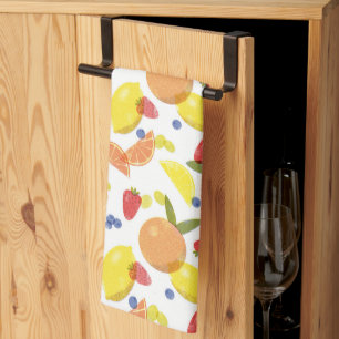 Linge De Cuisine Fruits du marché des agriculteurs Risographe grung