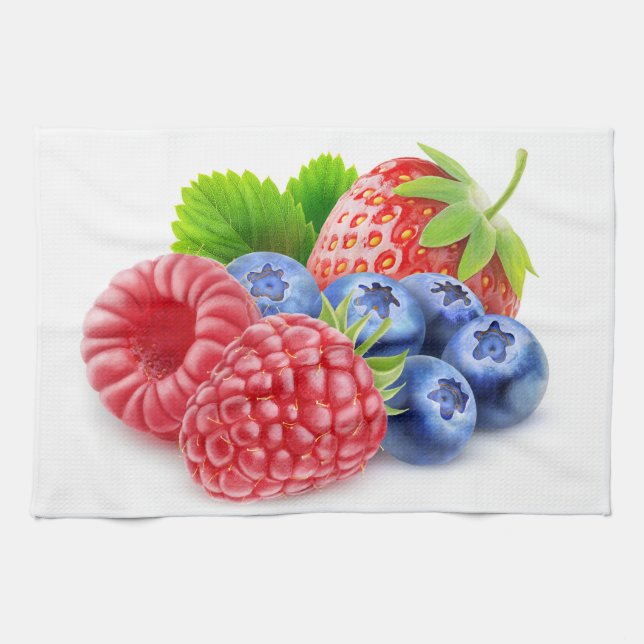 Linge De Cuisine Fruits frais (Horizontal)