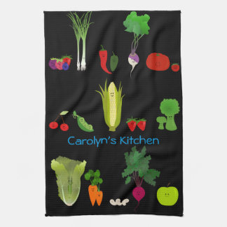 Linge De Cuisine Fruits mignons et légume personnalisés