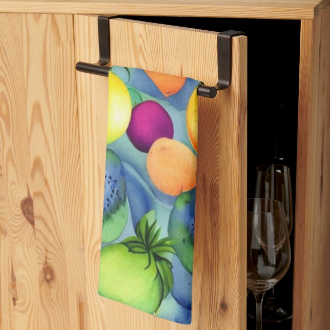 Linge De Cuisine Fruits motif sans soudure (Pliage en tiers)