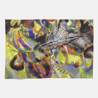 Linge De Cuisine Fugue peinture Abstraite par Kandinsky