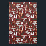 Linge De Cuisine Fun Fungi Champagne Motif de fougère<br><div class="desc">J'espère que vous aimez ce design. Ajoutez votre propre texte. Consultez mon magasin pour trouver des articles plus assortis comme serviettes de bain, couvertures, coussins, autocollants, tasses, cartes, papier de tissu ainsi que d'autres motifs. Merci d'avoir fait des emplettes avec moi ! Si vous voulez quelque chose de personnalisé faites-le-moi...</div>