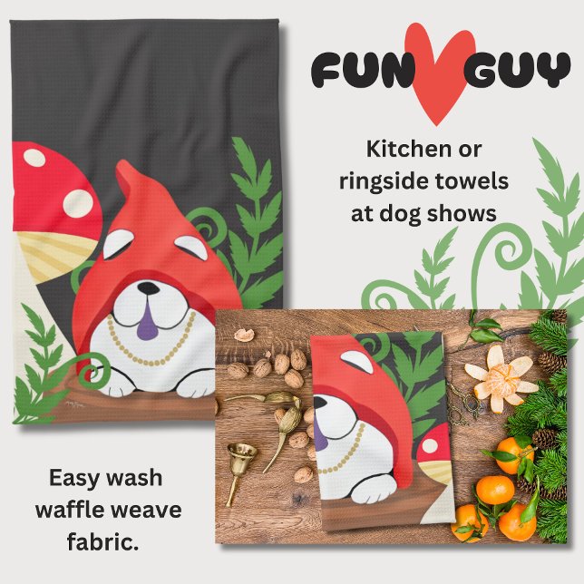 Linge De Cuisine FUN GUY la boue gnome cuisine chien montrer servie (Créateur téléchargé)