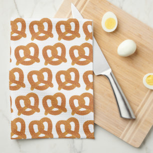 Linge De Cuisine Fun Pretzel Motif