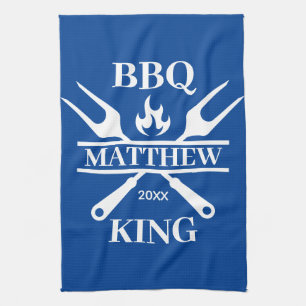 Linge De Cuisine Funny BBBQ Grill Master Barbecue personnalisé King