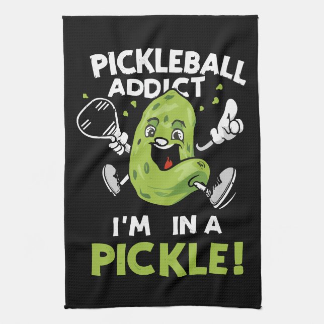 Linge De Cuisine Funny-Pickleball (Vertical)