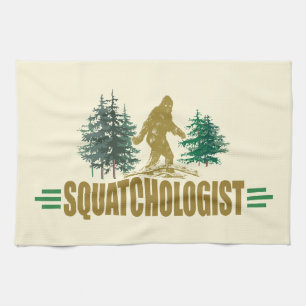 Linge De Cuisine Funny Sasquatch, Bigfoot