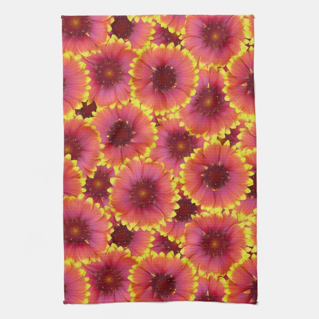 Linge De Cuisine Gaillardia Motif sans ambages (Vertical)