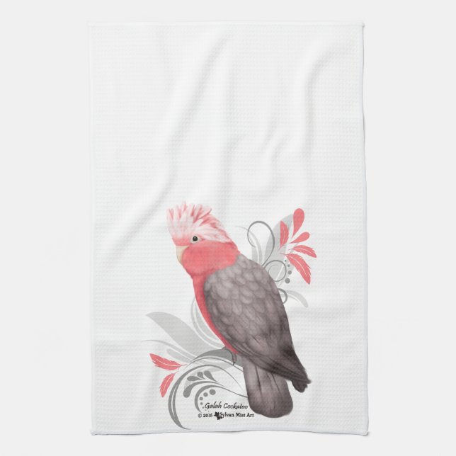 Linge De Cuisine Galah Cockatoo (Vertical)