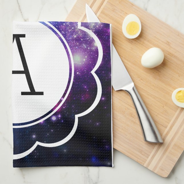 Linge De Cuisine Galaxy Initial (Quart Plié)
