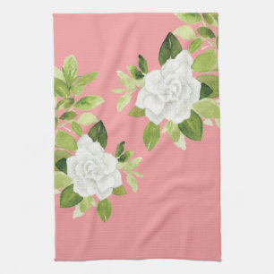 Linge De Cuisine Gardenia cape jasmine floral flower Kitchen Servie