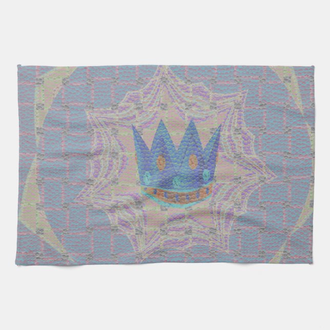 Linge De Cuisine Gardez-le simple : Pastel Royal Clarity Motif Art (Horizontal)