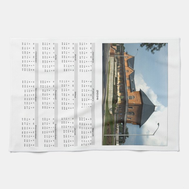 Linge De Cuisine Gare de Bristol, Bristol Virginie 2026 (Horizontal)