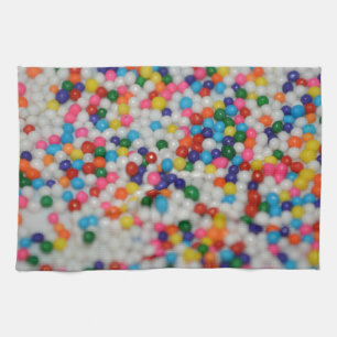 Linge De Cuisine Gâteau Cupcake Art Motif Arc-en-Ciel Dessert Sucré