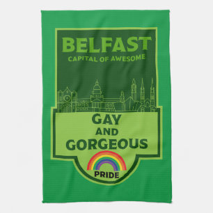 Linge De Cuisine Gay pride Belfast - Brighton Irlande LGBT -
