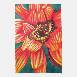 Linge De Cuisine Gazania desert flower art par Sacha Grossel