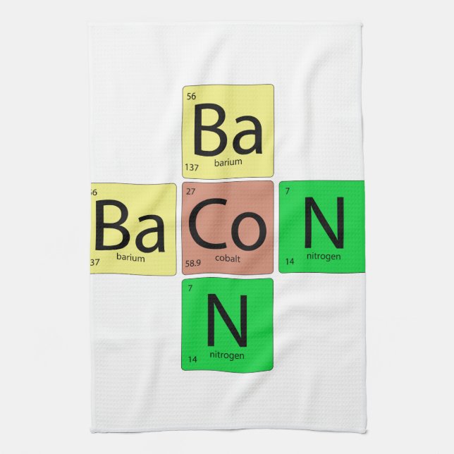 Linge De Cuisine Geek Bacon (Vertical)