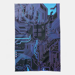 Linge De Cuisine Geek Sortie carte de circuit électronique Nerd PCB