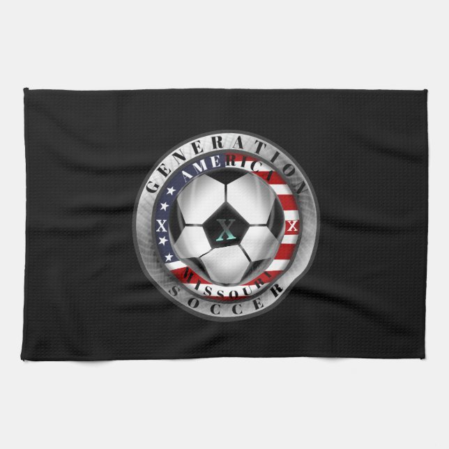 Linge De Cuisine Génération X American Soccer (Horizontal)