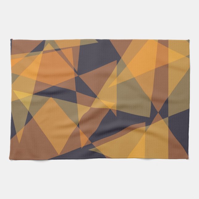 Linge De Cuisine Géométrique, cool, tendance, moderne, triangles si (Horizontal)