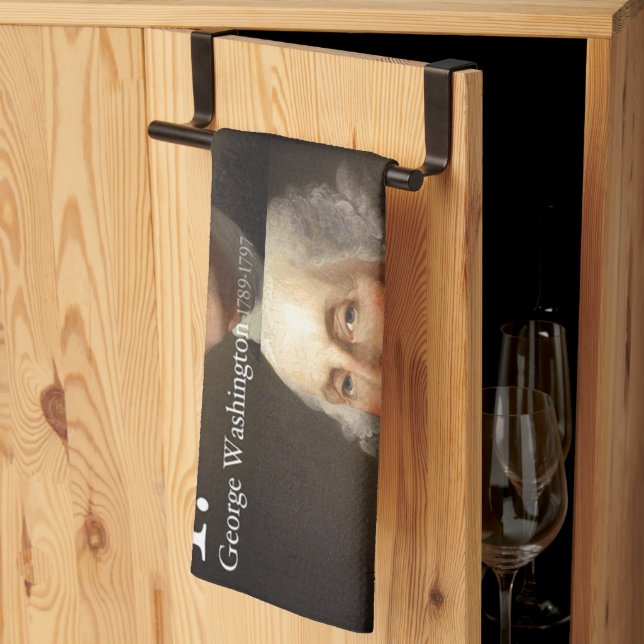 Linge De Cuisine George Washington Towel (Pliage en tiers)