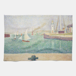 Linge De Cuisine Georges Seurat - Entrée du Port de Honfleur