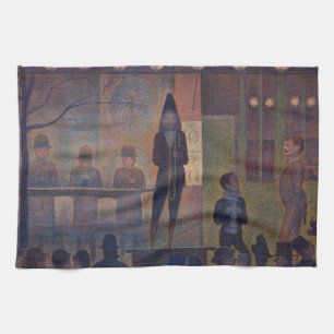 Linge De Cuisine Georges Seurat - Parade de cirque