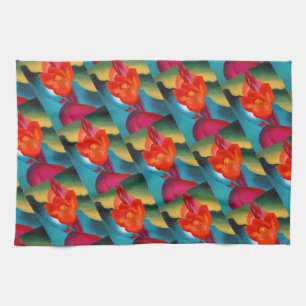 Linge De Cuisine Géorgie O'Keefe 1919 Canne rouge