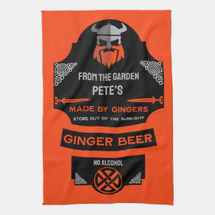 Linge De Cuisine Ginger Bière