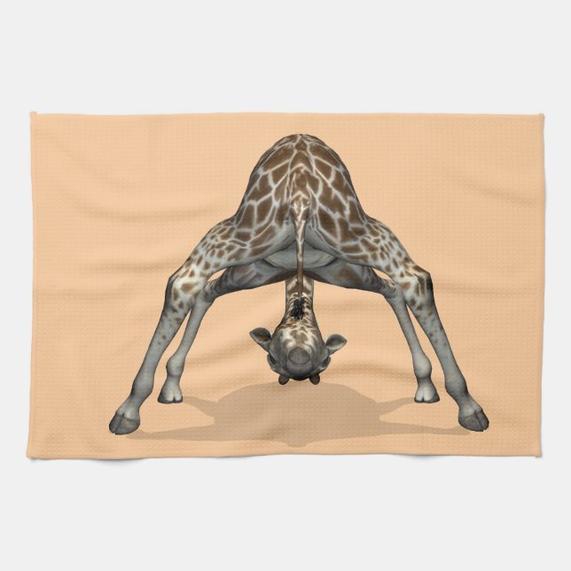 Linge De Cuisine Girafe flexible (Horizontal)