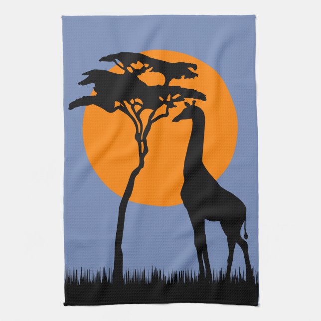 Linge De Cuisine Giraffe (Vertical)