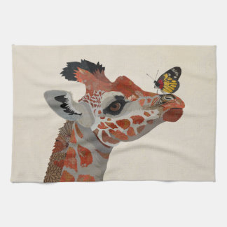 LINGE DE CUISINE GIRAFFE & BUTTERFLY