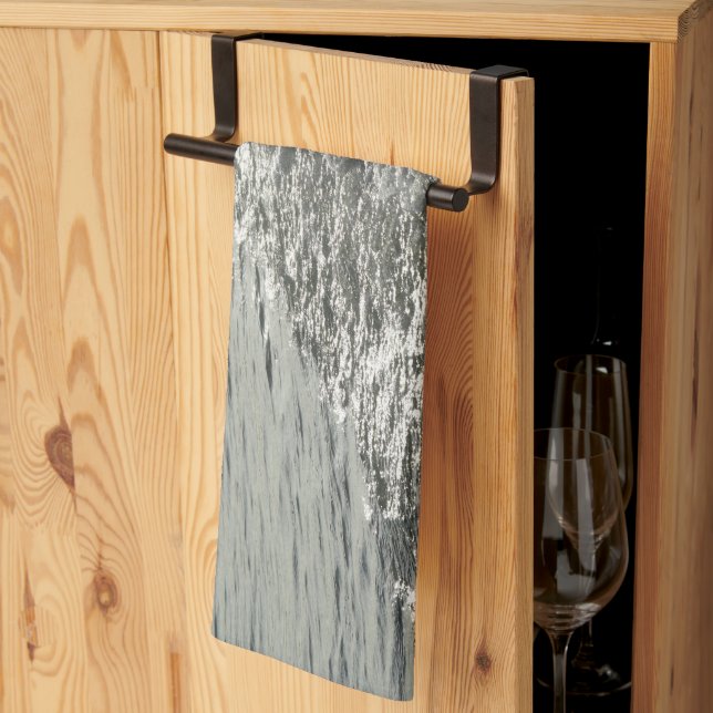 Linge De Cuisine Glamour océan Caraïbes scintillant 1 (Pliage en tiers)