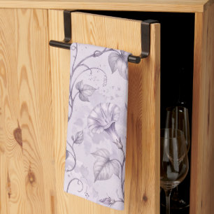 Linge De Cuisine Glorieuses de matinée élégantes lavande poussiéreu