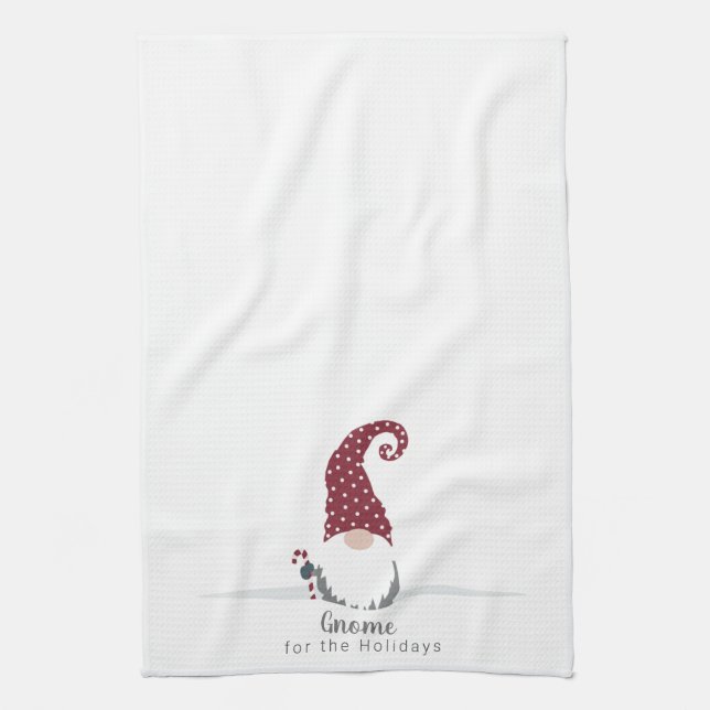 Linge De Cuisine Gnome for the Holidays Design scandinave (Vertical)