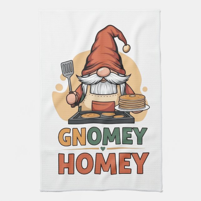Linge De Cuisine Gnomey Homey crêpes design (Vertical)
