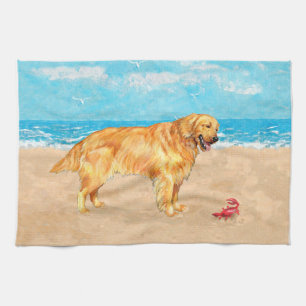 Linge De Cuisine Golden Retriever
