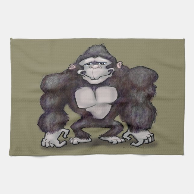 Linge De Cuisine Gorilla (Horizontal)