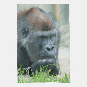 Linge De Cuisine Gorilla dans la pensée