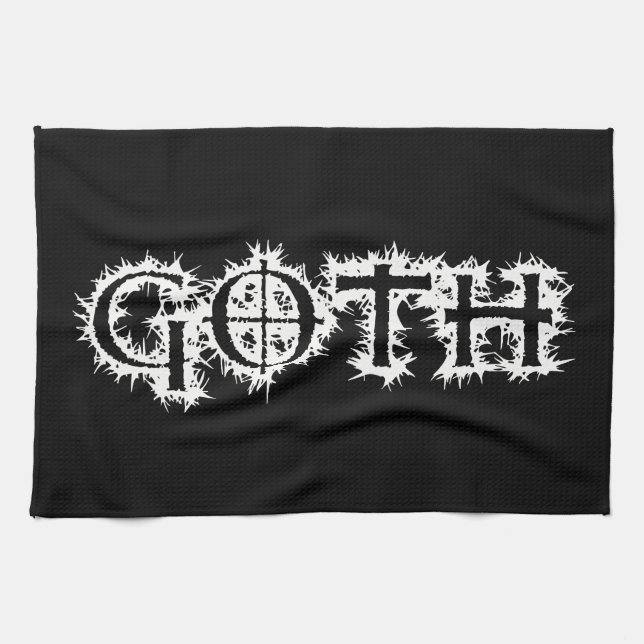 Linge De Cuisine Goth (Horizontal)