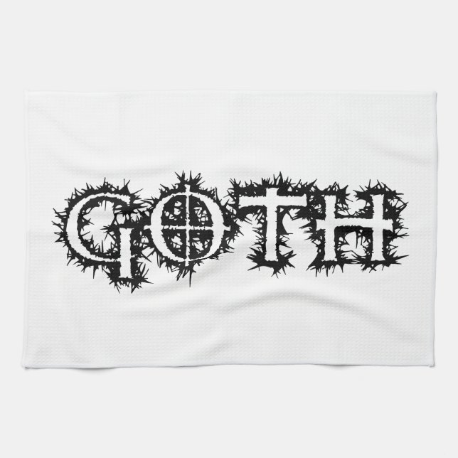 Linge De Cuisine Goth (Horizontal)
