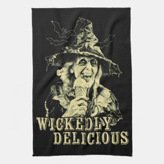 Linge De Cuisine Goth été Éffrayante sorcière avec crème glacée