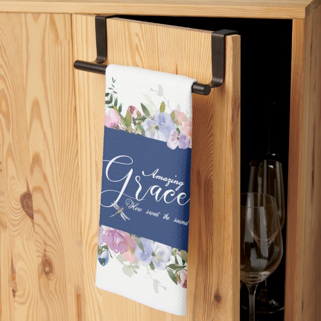 Linge De Cuisine Grâce incroyable floral   (Pliage en tiers)
