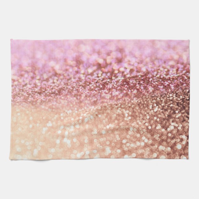 Linge De Cuisine Gradient de Parties scintillant de luxe brillant r (Horizontal)