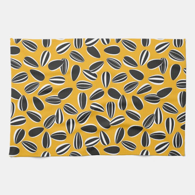 Linge De Cuisine Graines de tournesol (Horizontal)