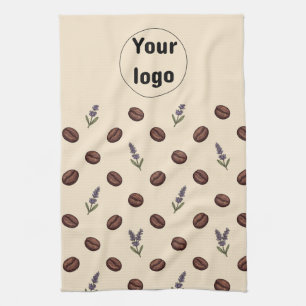 Linge De Cuisine Grains de café vintage et motif sans couture de la
