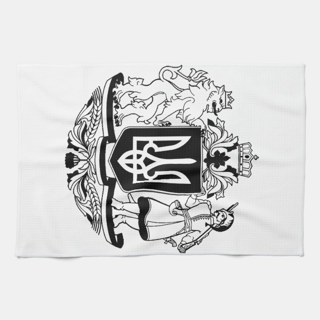 Linge De Cuisine Grand blason de l'Ukraine (Horizontal)