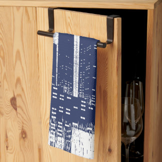 Linge De Cuisine Grand City Night Lights cityscape skyline