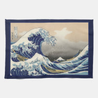 Grande vague au large de Kanagawa et Mont Fuji Mer